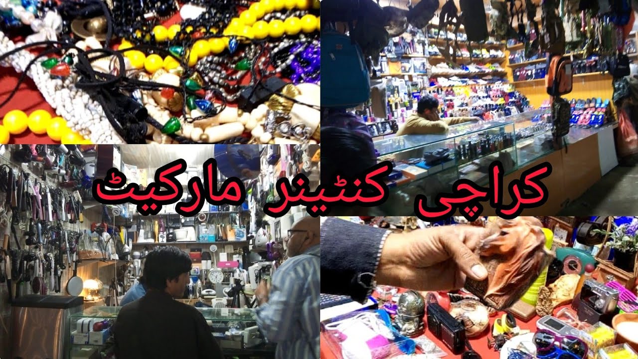 Karachi Container Marketyoutubeforyoukarachimarkets YouTube