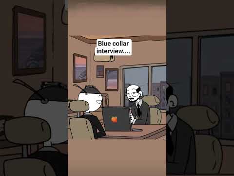 Blue collar interview....#work #bluecollar #fyp#animation#trending