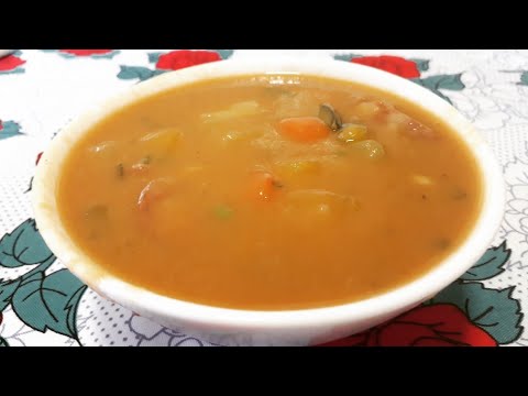 Vídeo: Sopa De Legumes Com Feijão