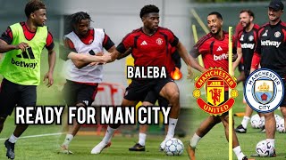 Full MAN UNITED VS MAN CITY | CARLOS BALEBA, AMAD DIALLO, TIELEMANS, LUKE SHAW, URGATE, MOUNT, BRUNO,  Guide