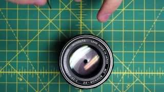 Minolta MC Rokkor-PF 55mm f1.7 (MCI) Lens Disassembly