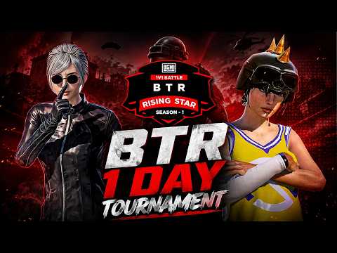 BTR 1 DAY TOURNAMENT | 1V1 TDM TOURNAMENT | BGMI LIVE | BTR RANGER | @BTRRangeryt