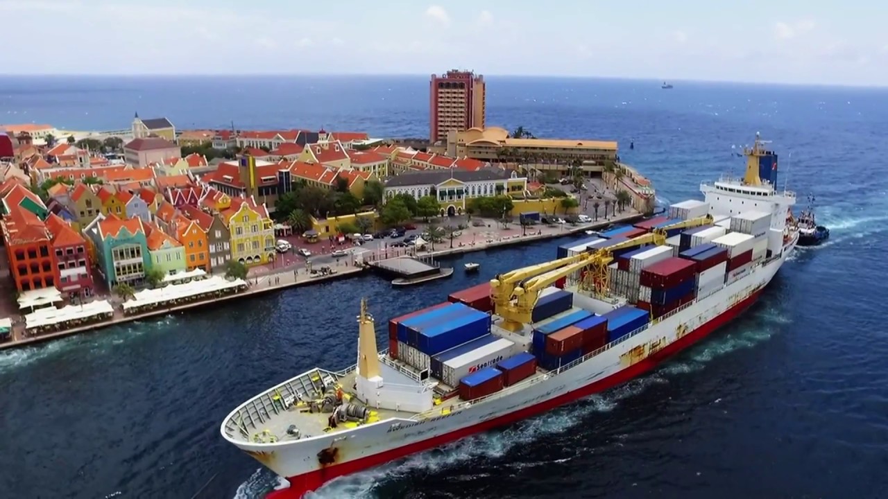 cruise port at curacao