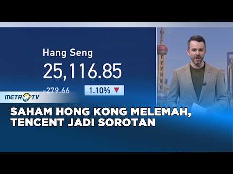 Bursa Hong Kong Anjlok, Indeks Hang Seng Turun 1,1 Persen