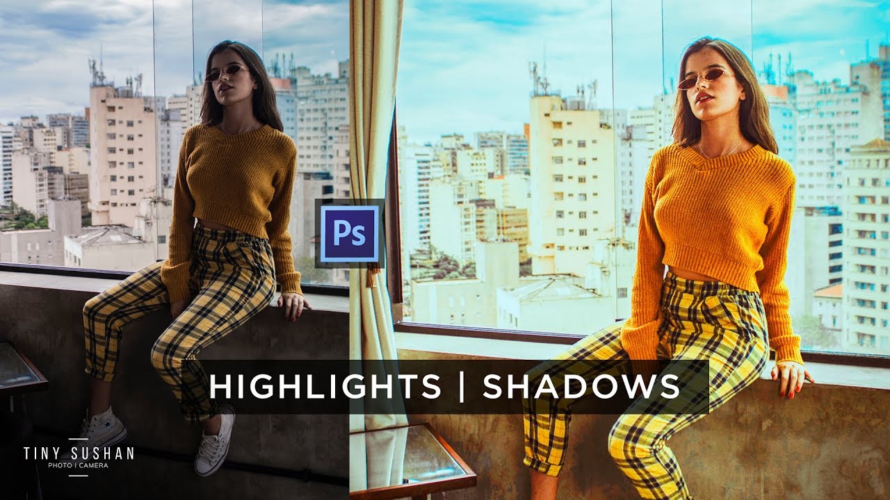Shadows Highlights Adjustment Photoshop - YouTube