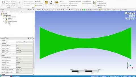 ANSYS Fluent- 2D Simulation of a CD Nozzle - Part 1