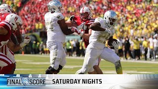 Highlights: Oregon football starts fast, hangs on late to beat Nebraska, 42-35