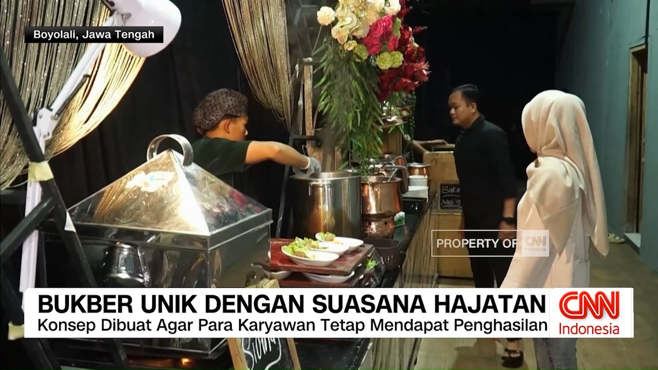 Bukber Unik dengan Suasana Hajatan