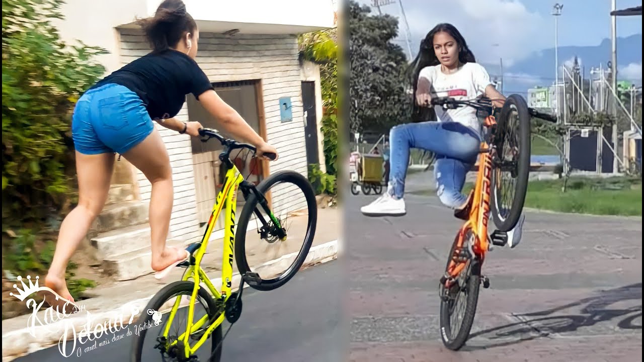 AS MINA CHAMANDO NO GRAU DE BIKE 🇧🇷👩 AS MELHORES!? 