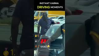INSTANT KARMA DRIVING #instantkarma #karma #dashcam #roadrage #caughtoncamera #baddrivers