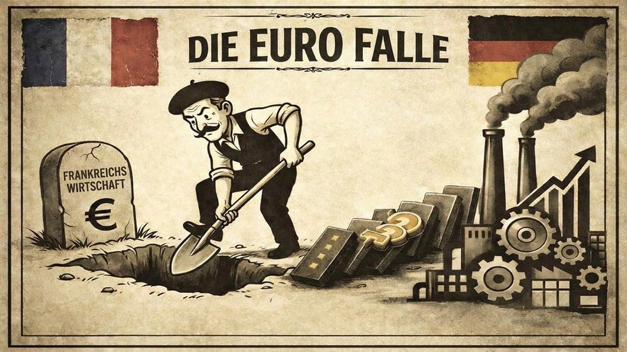 Die Euro-Täuschung: Frankreich baute einen Käfig für Deutschland ... und wurde selbst eingesperrt!