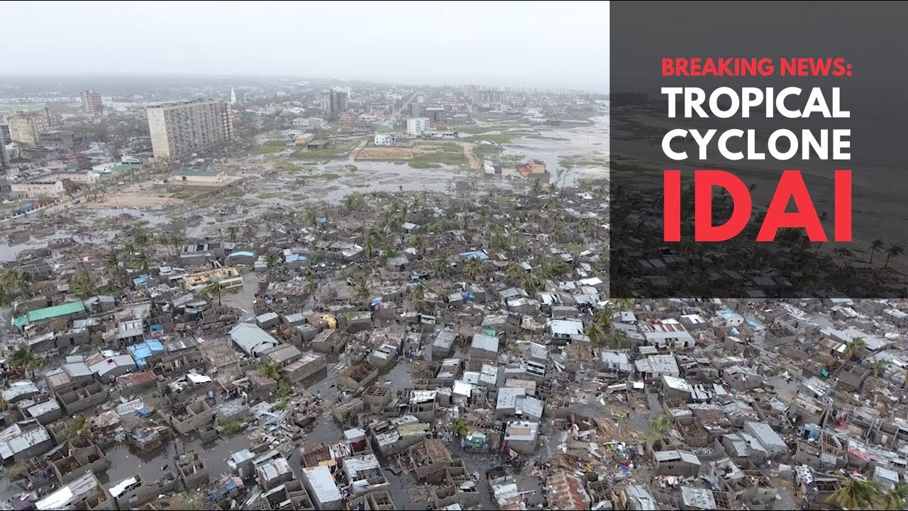 Mozambique: Red Cross drone footage shows extent of devastation