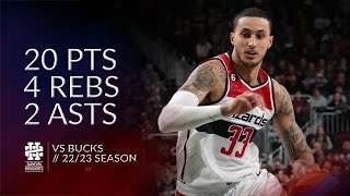 Kyle Kuzma 20 pts 4 rebs 2 asts vs Bucks 22\/23 season