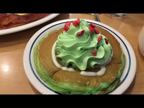 bioreconstruct on X: Most IHOP locations have Grinch Pancakes. Including  across the street from Universal's Endless Summer Resort.   / X