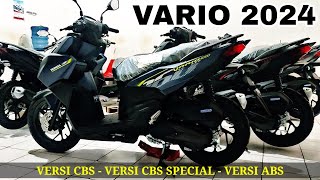 VARIO 160 TERBARU 2024 TERBAGI DUA TYPE DAN 3 HARGA 🔥