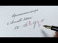 Spencerian Penmanship for beginners Part 1 | How to write in Spencerian script | Cursive handwriting