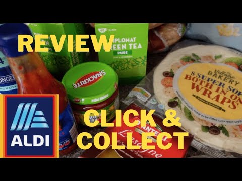 Aldi Click and Collect my weekly food shopping - for the first time