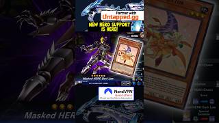 NEW HERO SUPPORT IS HERE ⁉️#YuGiOh #YuGiOhDuelLinks #masterduel