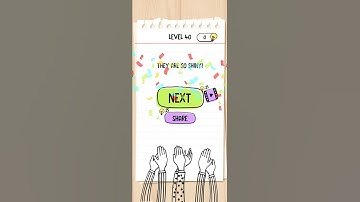 How to Beat Brain Test Level 40 Walkthrough