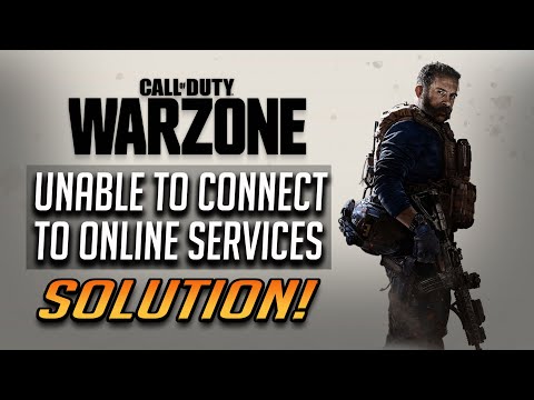 How to Fix "Unable to Access Online Services" - Connection Failed Problem in Call of Duty Warzone