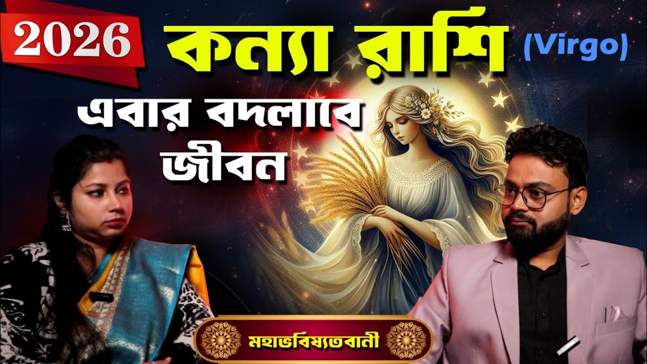 VIRGO 2026 Prediction || ২০২৬ এ কন্যা রাশির বদলাবে ভাগ্য | BANGLA PODCAST BY SRI BISWAJIT ADHIKARRY
