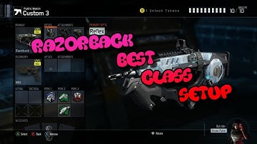 Call Of Duty Black Ops III Razorback Best Class Setup