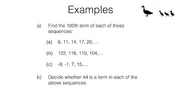 BossMaths A25a video 2 of 2 – Finding the nth term and using this to answer further questions