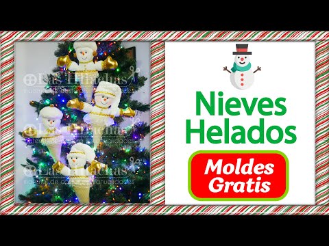 ⛄? #Nieves #Helados – #Tutorial #Navideño?