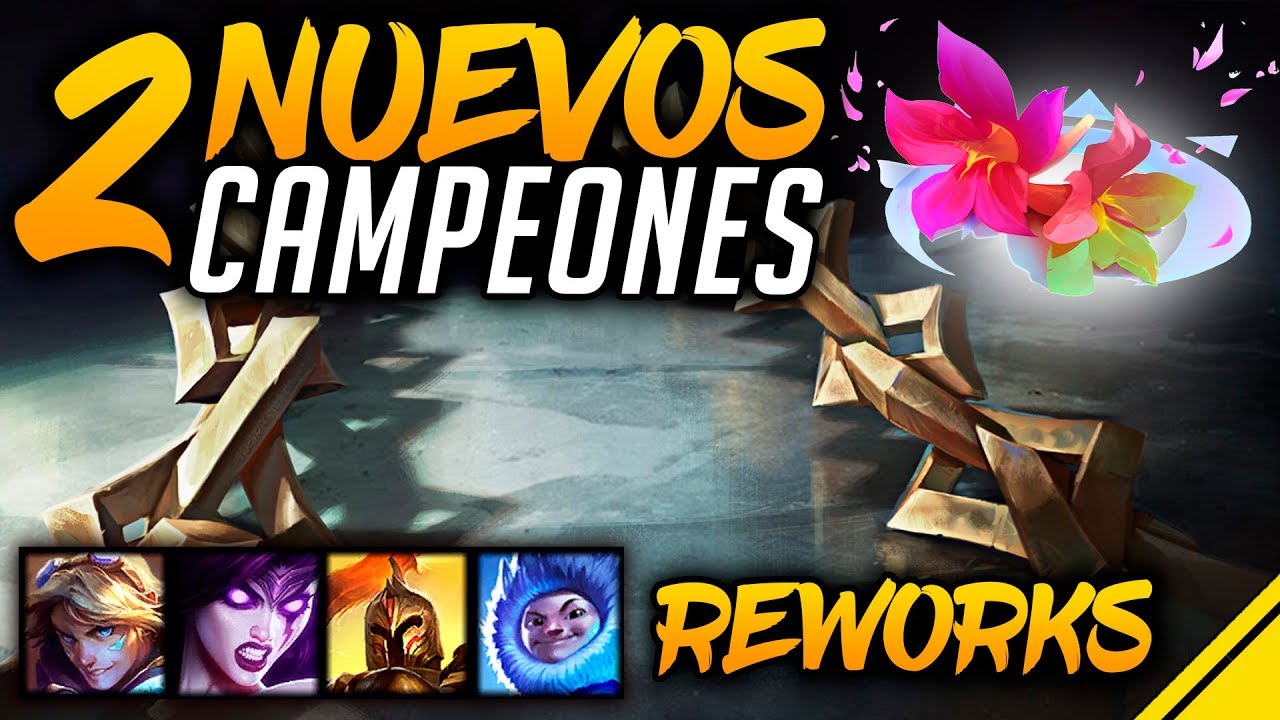 league of legends champions DOS NUEVOS CAMPEONES y REWORK MORGANA, KAYLE, EZREAL y NUNU | Noticias LoL
