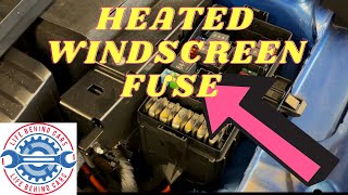 Skoda Octavia Vrs Petrol Heated Windscreen Fuse Location