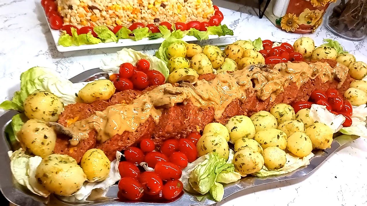 رولي الكفتة بالفرماج 👌طبق راقي واقتصادي للضيافة وبدون عناء مع سلطة ايبلي والمانج كلشي ساهل ولذيذ