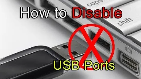 How To Disable Usb Port Without Affecting Keyboard And Mouse