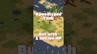 Apocalypse Tank but with 1 Million HP #redalert2 #commandandconquer #rts