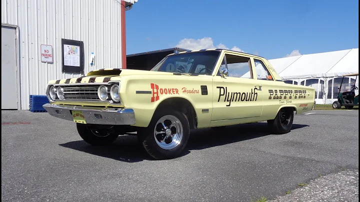 Judy Lilly Factory Drag Car 426 Hemi 1967 Plymouth...