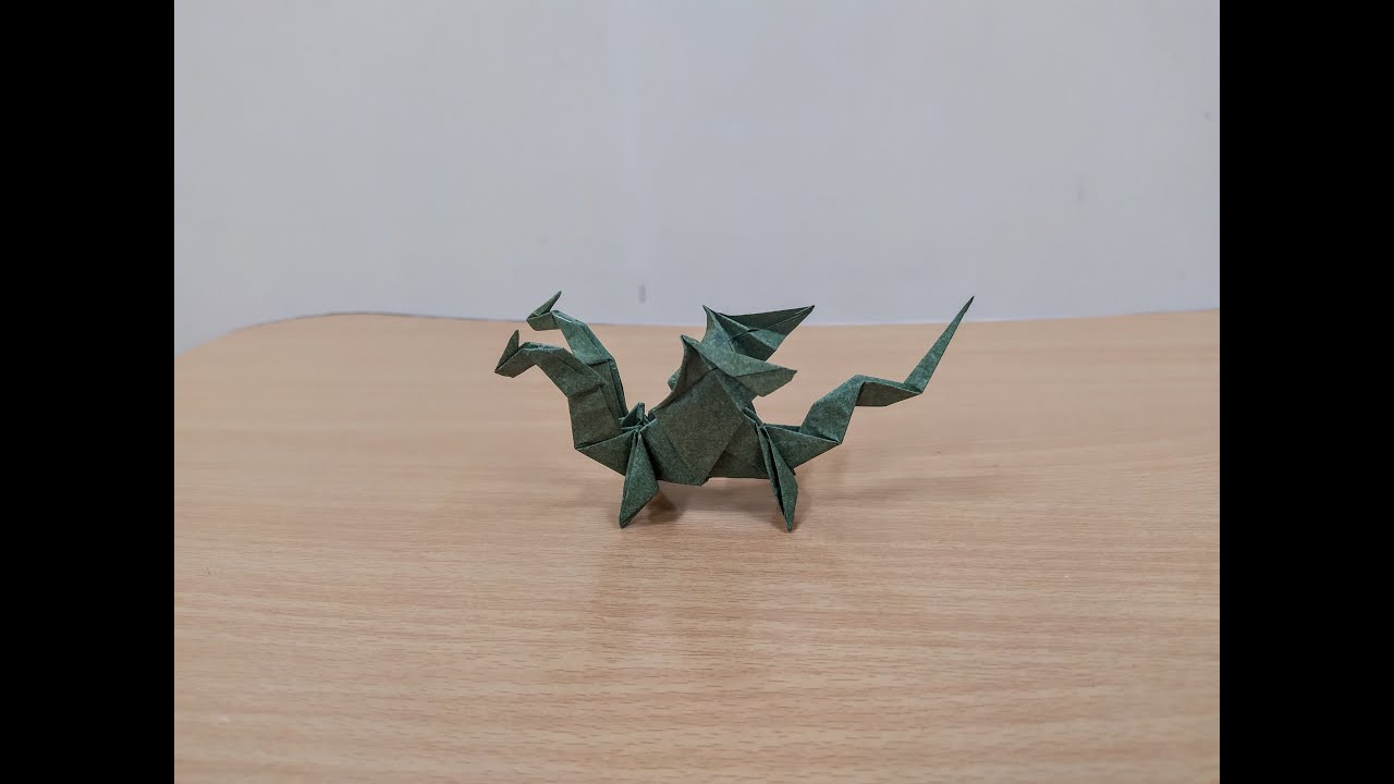 Origami Two Headed Dragon