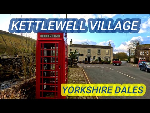 Kettlewell Village in Yorkshire Dales England Walking video