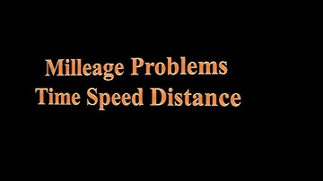 TSD Part 3 : Millage Problem : Leakage - Must For CAT XAT IIFT
