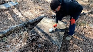 TRAGIC STORY OF ABANDONED AFRICAN AMERICAN GRAVEYARD | HUGE ABANDONED CEMETERY | PART 1