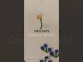How to sew Satin stitch Flower. #embroidery #handembroidery #trending #diy #stitchwork #sewpretty