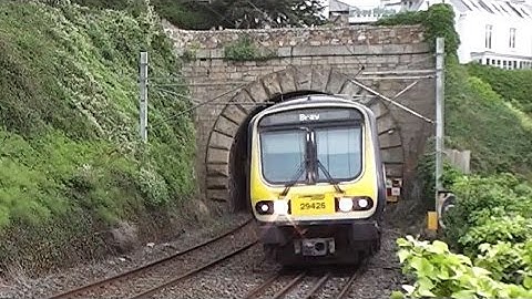 IE 29000 Class Commuter Train number 29426 - Vico Road Tunnel, Dalkey
