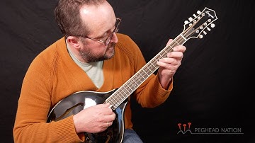Bourgeois Aged Tone M5O Black-Top Octave Mandolin Demo | Peghead Nation