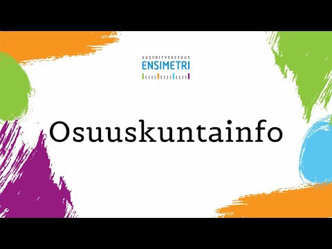 Video: Miten muodostat osuuskunnan?