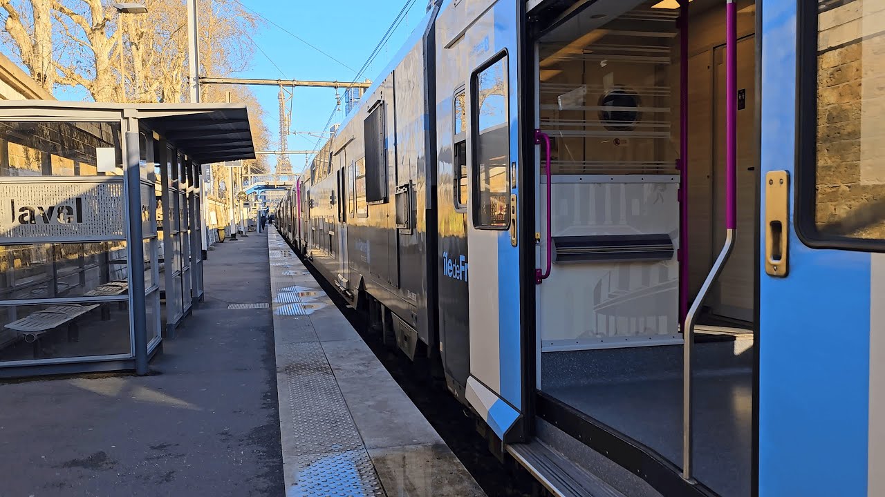 RER C - Javel - YouTube