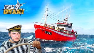 КУПИЛ ЛОДКУ И ПЛЫВУ НА РЫБАЛКУ - Fishing: North Atlantic (первый взгляд)