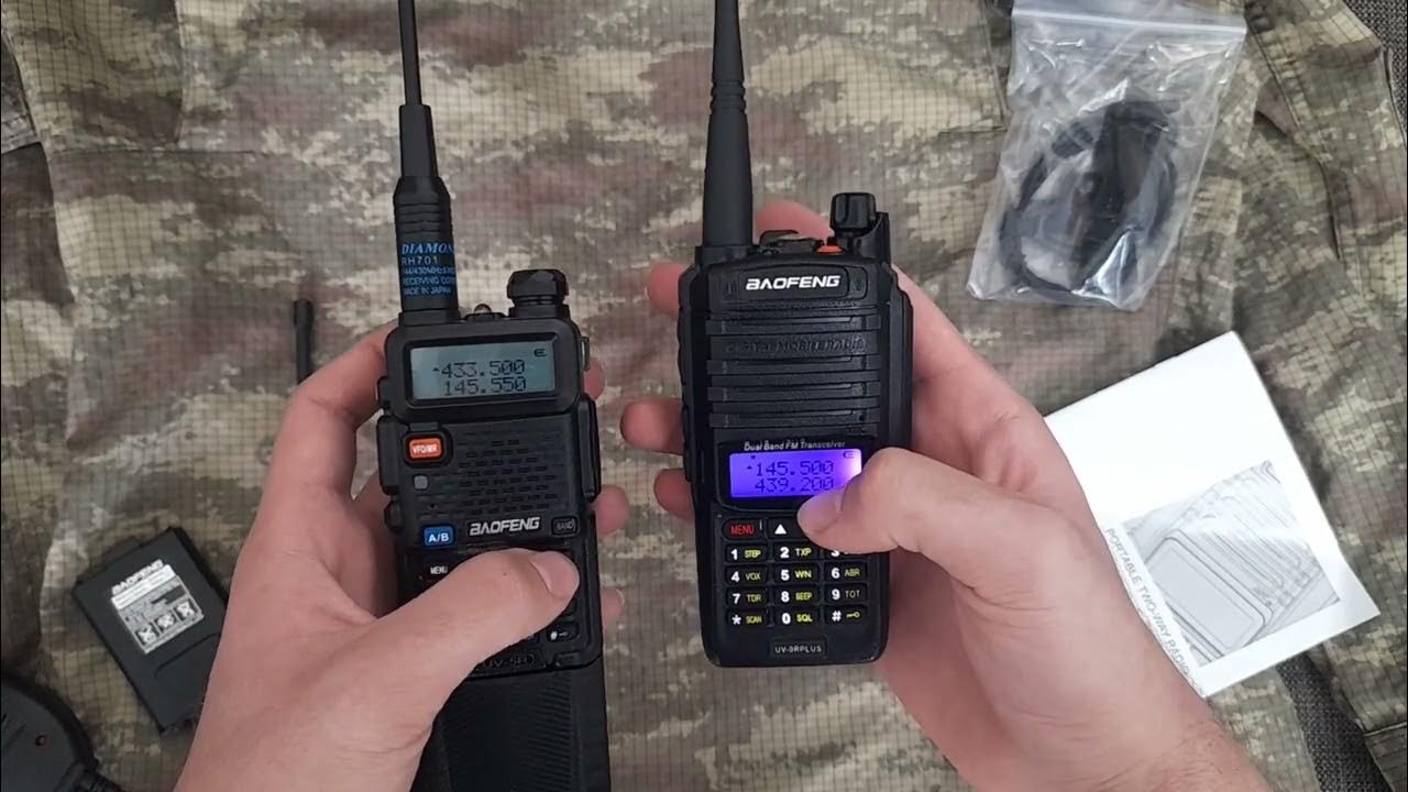 Baofeng UV5R vs UV9R Amatör Telsiz Karşılaştırması YouTube