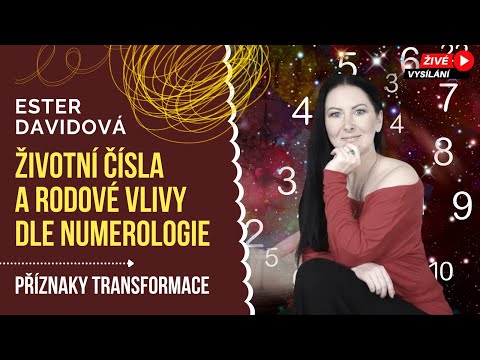 NUMEROLOGIE: ŽIVOTNÍ ČÍSLA