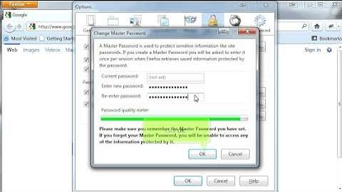 Managing Saved Passwords in Mozilla Firefox - A Video Tutorial Presented By GotWebHost.com