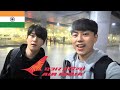 FLYING TO INDIA!!! Air India Reaction by Korean Dost | Delhi Vlog