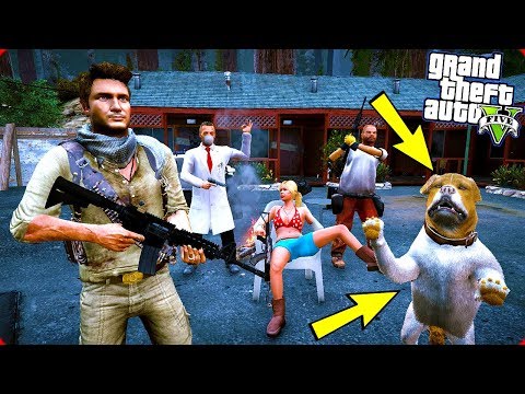 HAKKI ZOMBİLERİN ARASINDA ROTTWEİLER BULUYOR! - GTA 5 ZOMBİ KIYAMETİ MODU