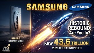 Samsung Electronics Stock Analysis: KRW 43.6T 2025 Profit Signals Turnaround